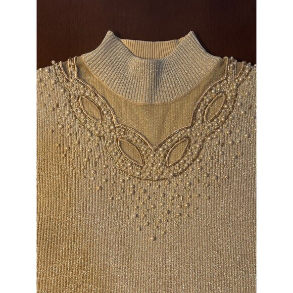 Vintage Cable‎ & Gauge Silk Cotton Gold Metallic Thread - Picture 5 of 5